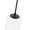 Z-Lite Monty 1 Light Pendant, Matte Black & Matte Opal 732P22-MB - alternate 5